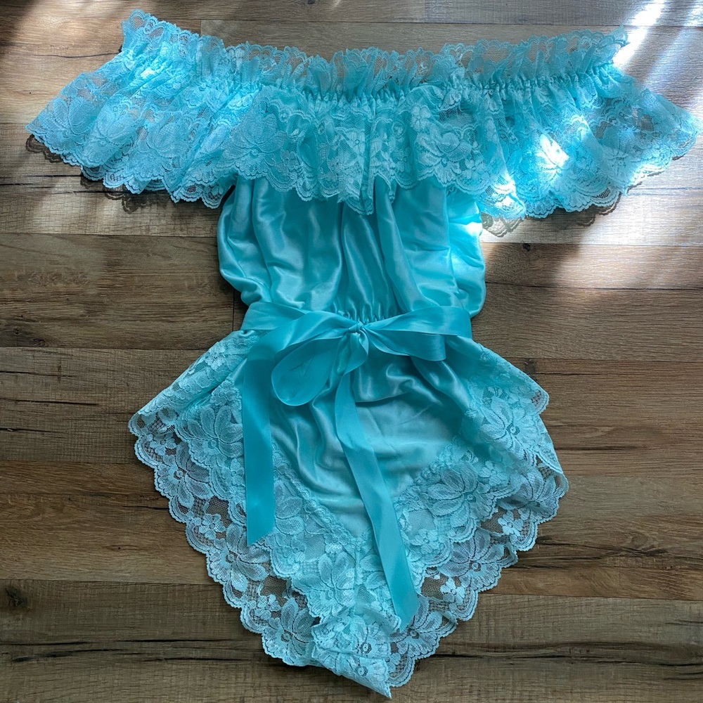 Vintage Lingerie Teddy by Promise Poirette / Dolores for Poirette
